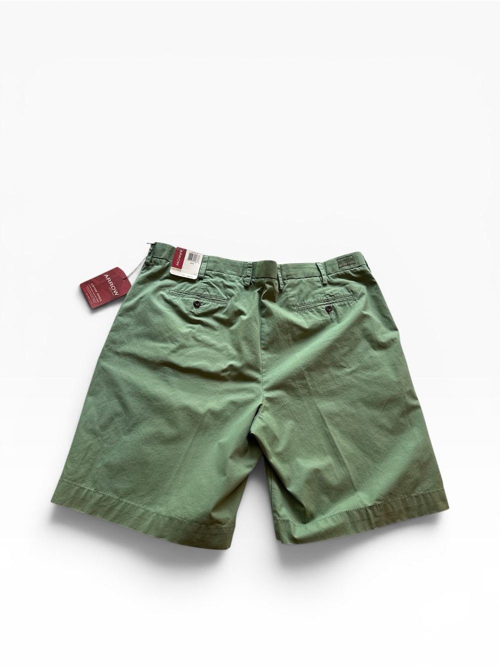 Men's Green Arrow Chino Shorts Size 40W NWT